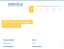 Tablet Screenshot of cruises4all.net